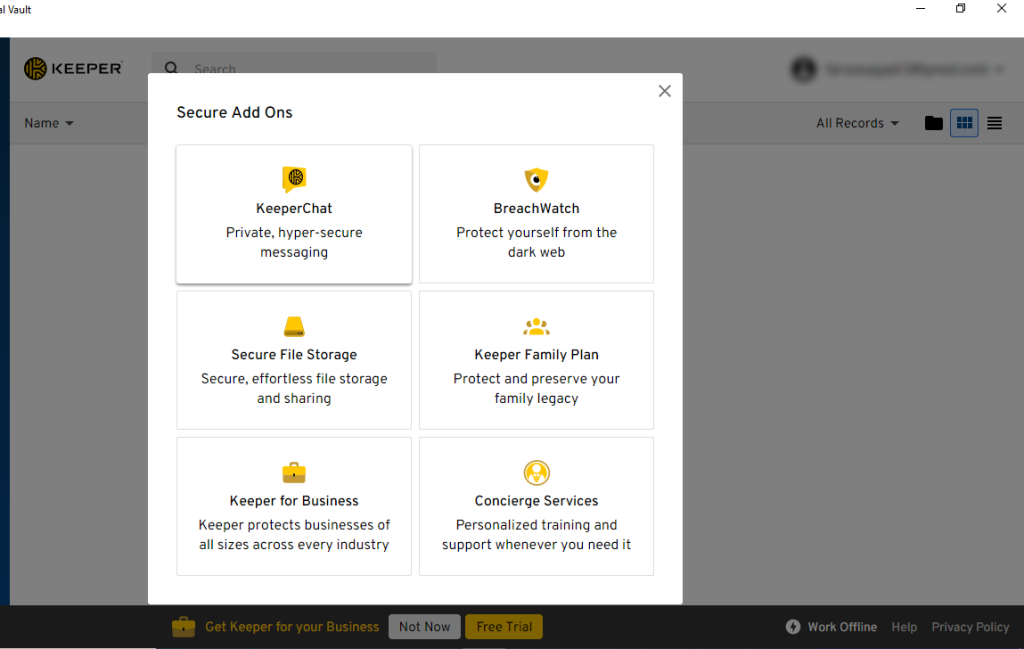 Keeper Password Manager Chat