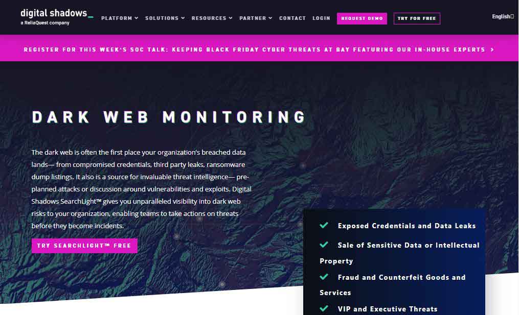 Digital Shadow SearchLight