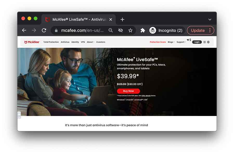 McAfee Internet Security