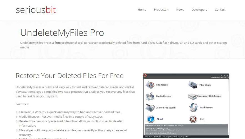 UndeleteMyFiles Pro