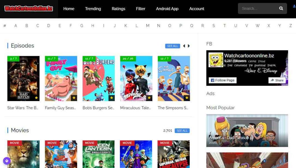 WatchCartoonOnline.bz