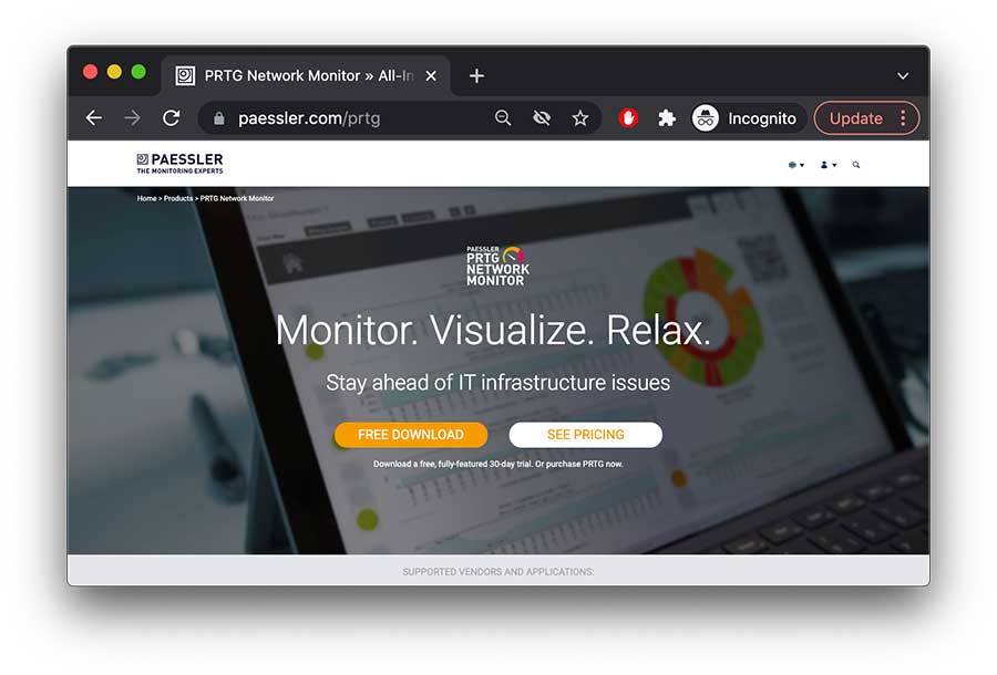 Paessler PRTG Network Monitor