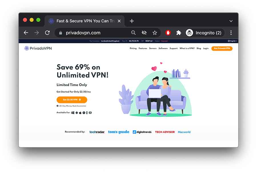 PrivadoVPN